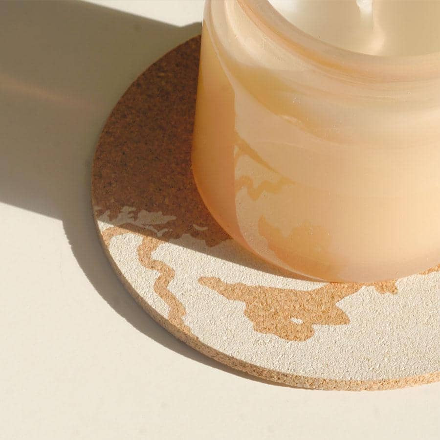 10 Posavasos de corcho Recuperados - Misswood