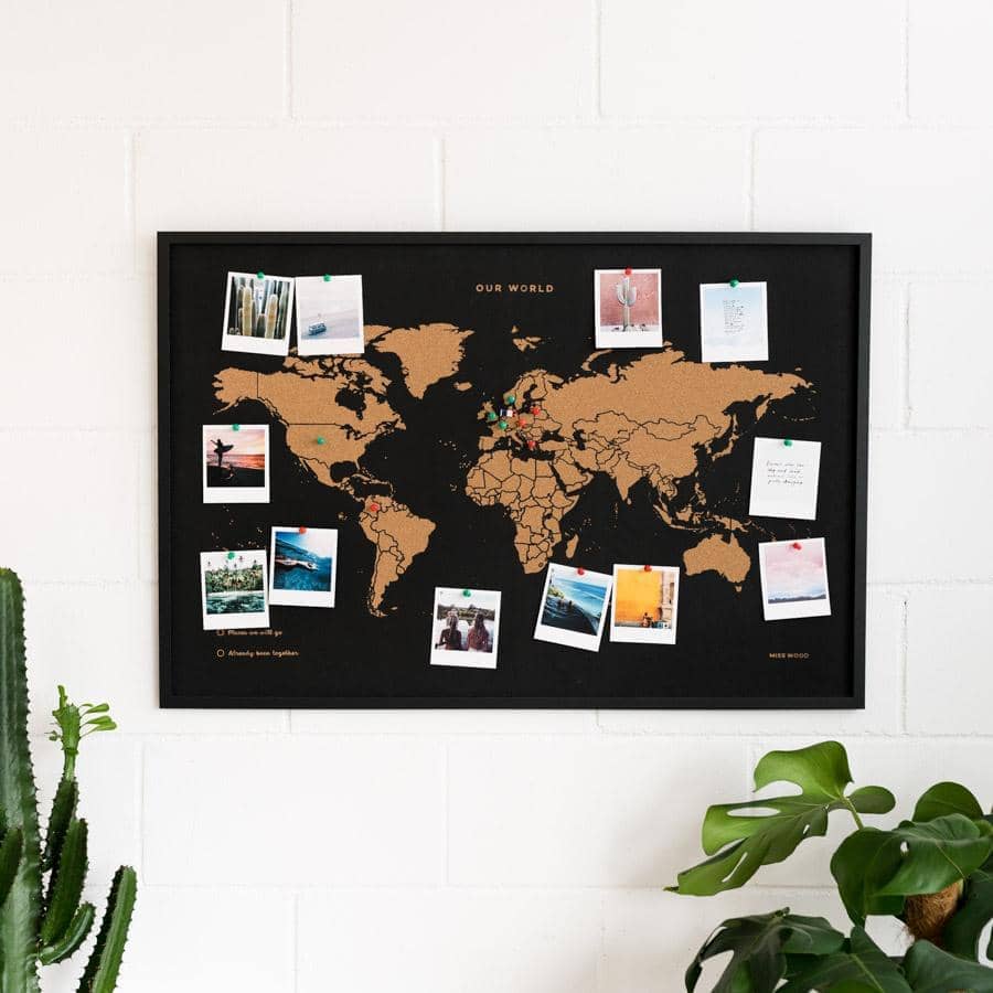 Mapamundi corcho - Woody Map Special Edition - Misswood