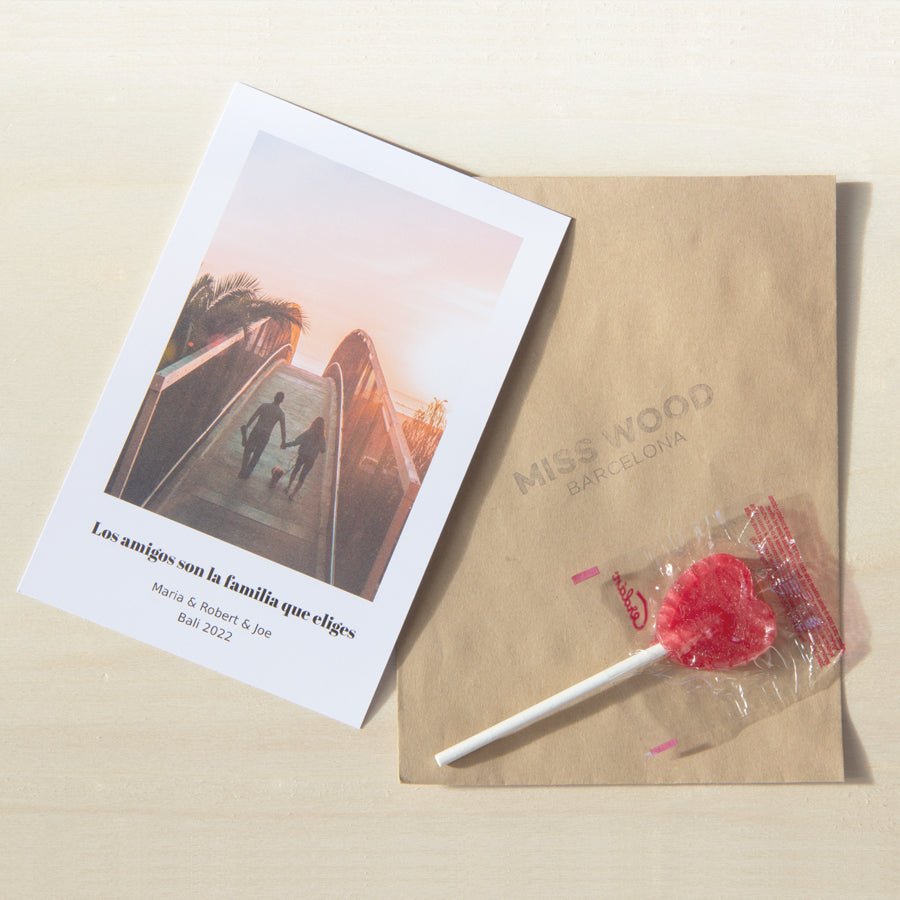 Tarjeta Dedicatoria Personalizada - Misswood imx_personalized